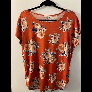 Floral Short Sleeve Shirt